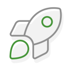 Rocketship icon